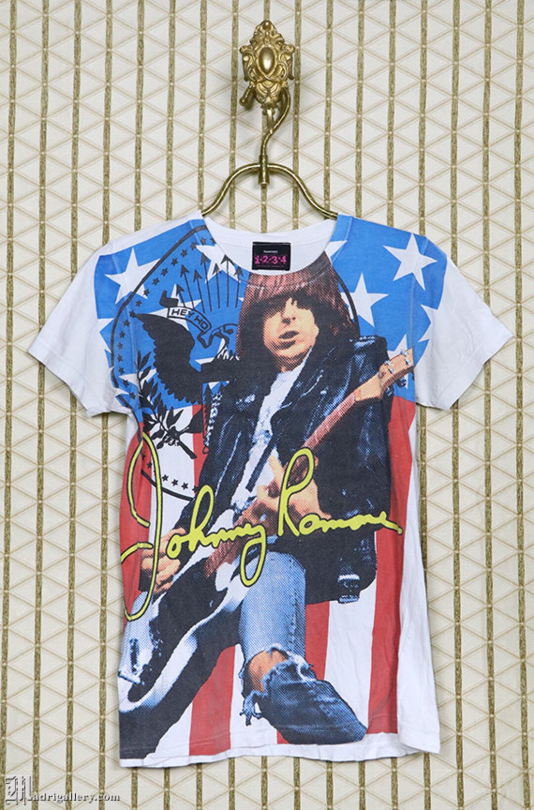 【MODERNIF】Ramones Pigment Short Sleeve T-Shirt 61CAplL+ViS.jpg