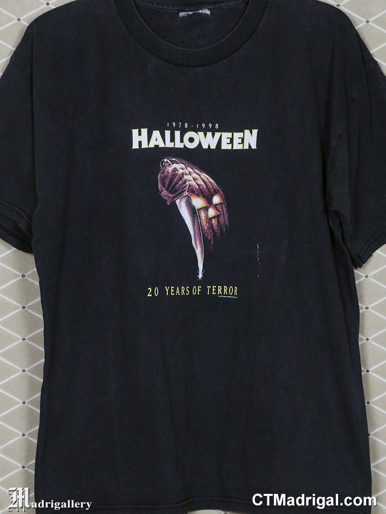 Halloween Shirt, Horror Movie T-shirt Vintage Rare Michael Myers 