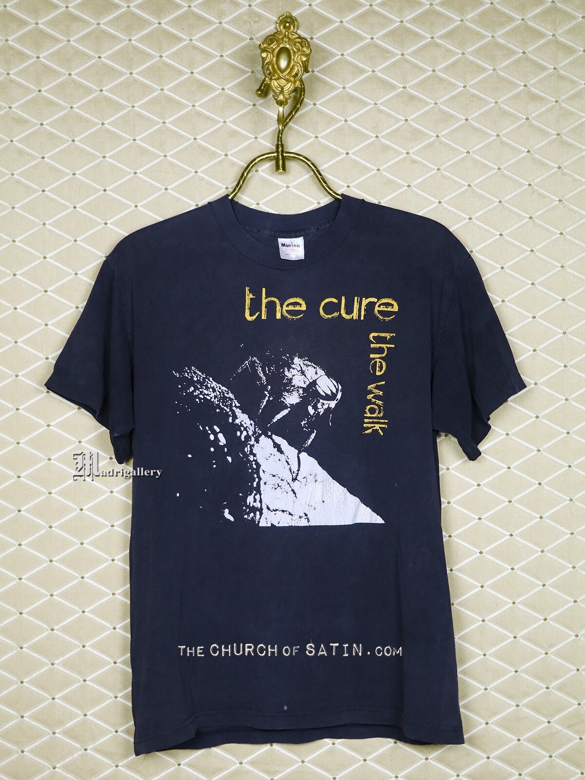 The Cure Shirt, Vintage Rare the Walk T-shirt Black Tee
