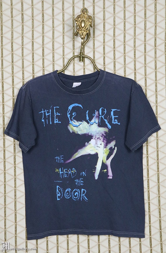 The Cure T Shirt Head On The Door Shirt Vintage Rare Black Etsy