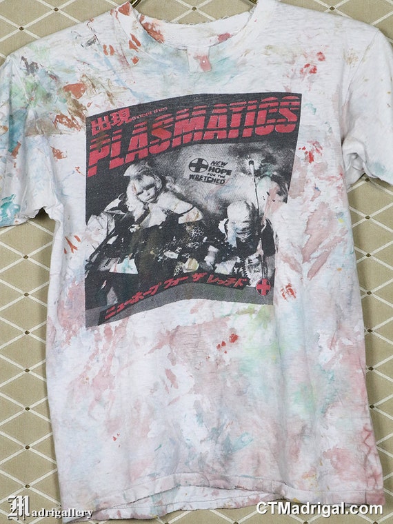Plasmatics Shirt, Wendy O Williams T-shirt, Soft Thin White Tee 