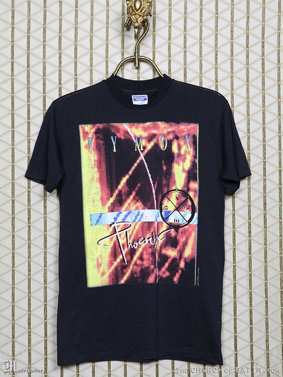 Xymox t-shirt, Clan of, vintage rare tee shirt, g… - image 1