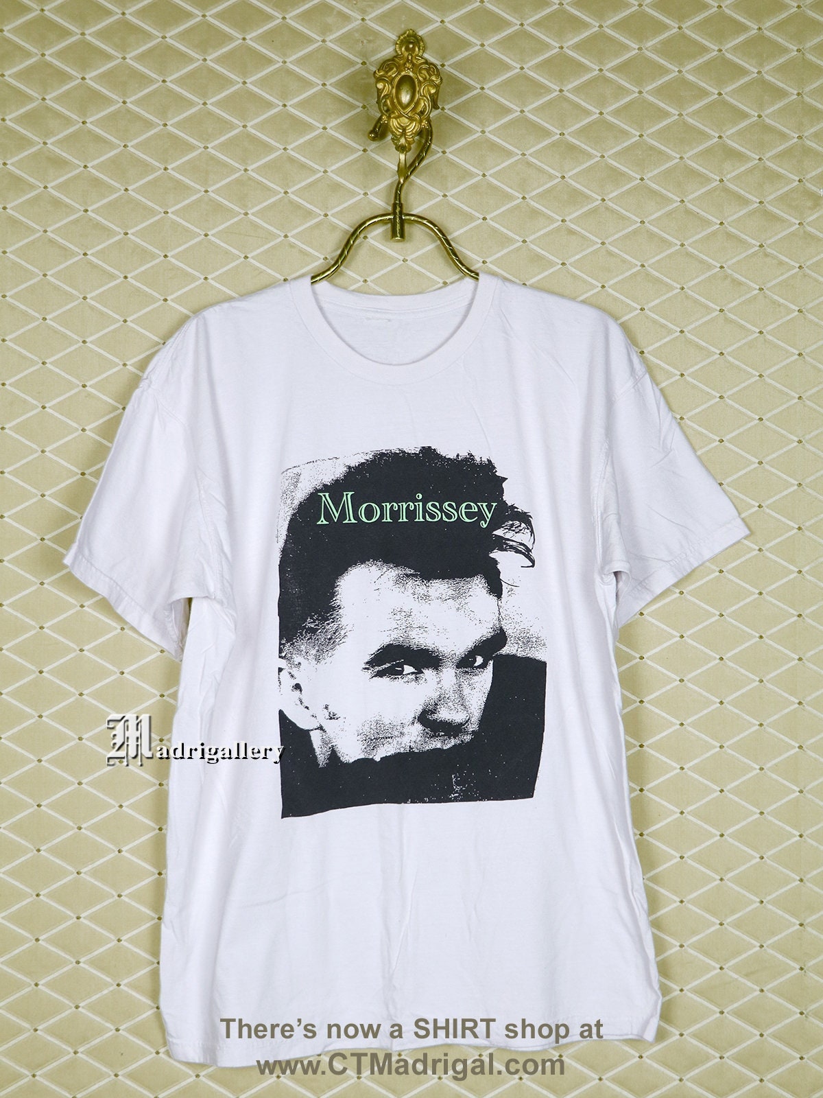 モリッシーTシャツ、1991年ツアーTシャツ、スミスのヴィンテージ