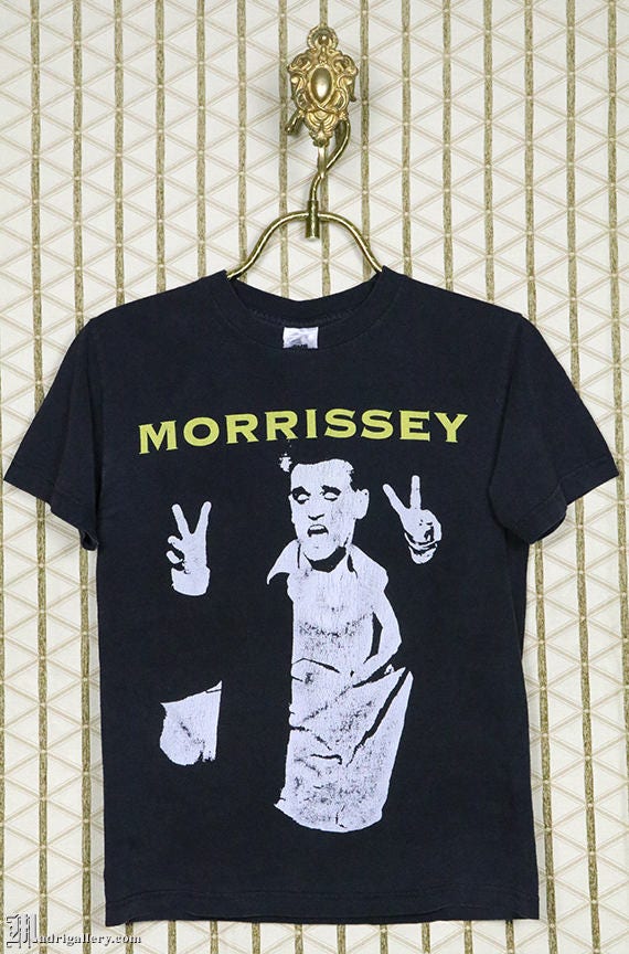 Morrissey vintage rare T-shirt, The Smiths black t