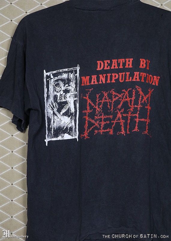 Napalm Death shirt, vintage rare, death metal Brujeri… - Gem
