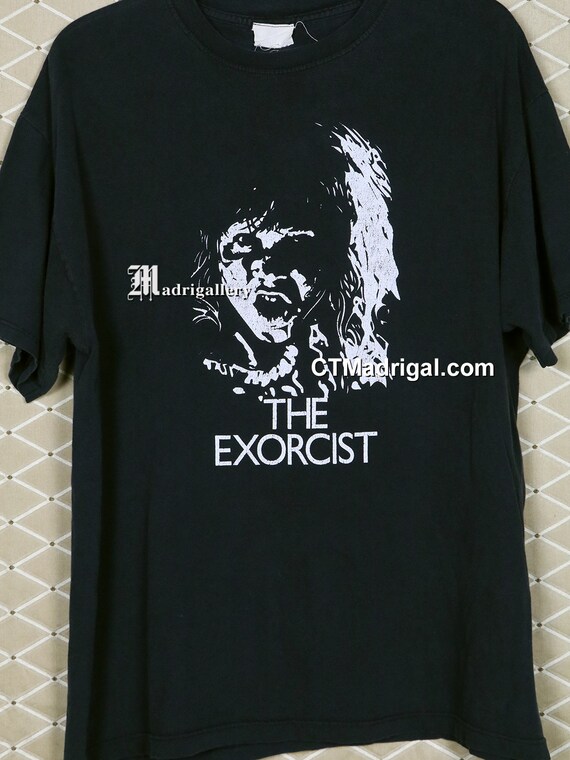 Exorcist T Shirt, Horror Movie T-shirt, Vintage Rare Goth Punk