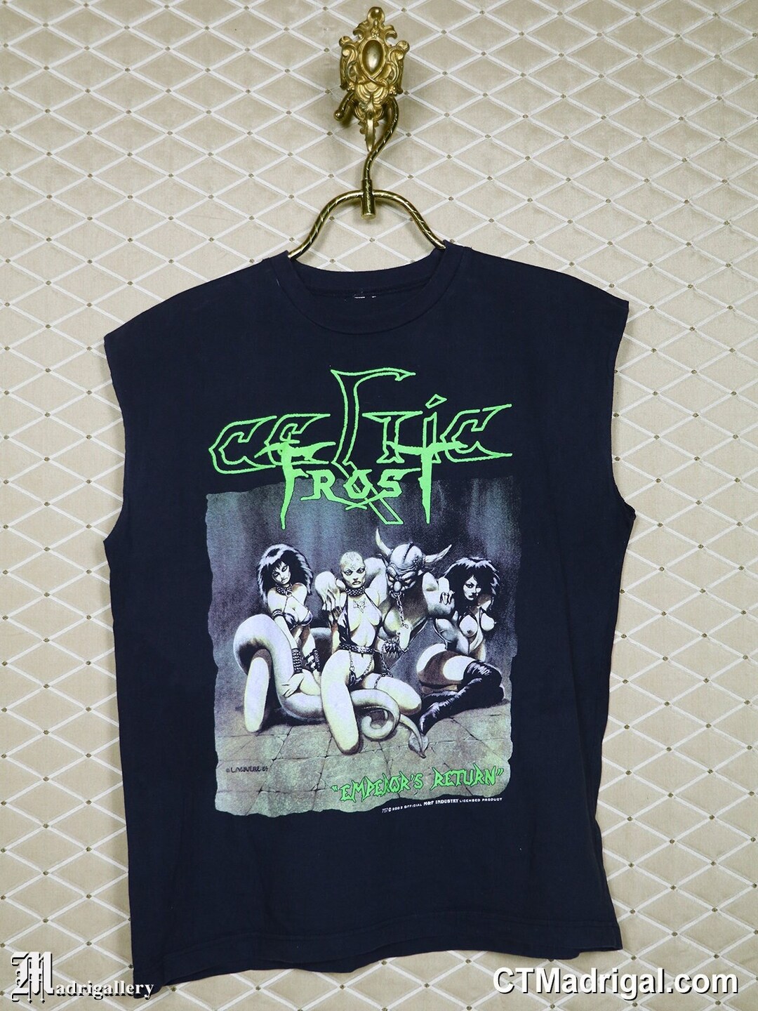 Celtic Frost T-shirt Vintage Rare Sleeveless Shirt Bathory Watain 