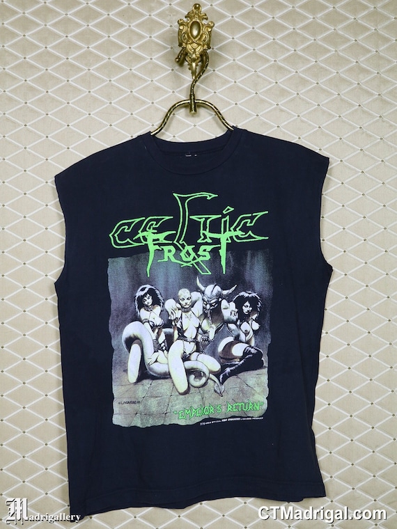 Celtic Frost t-shirt vintage rare sleeveless shir… - image 1