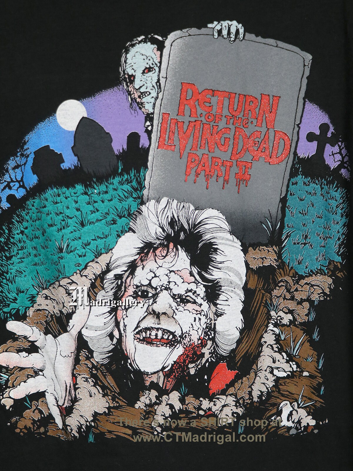 Return of the Living Dead II Shirt Horror Movie T-shirt Vintage