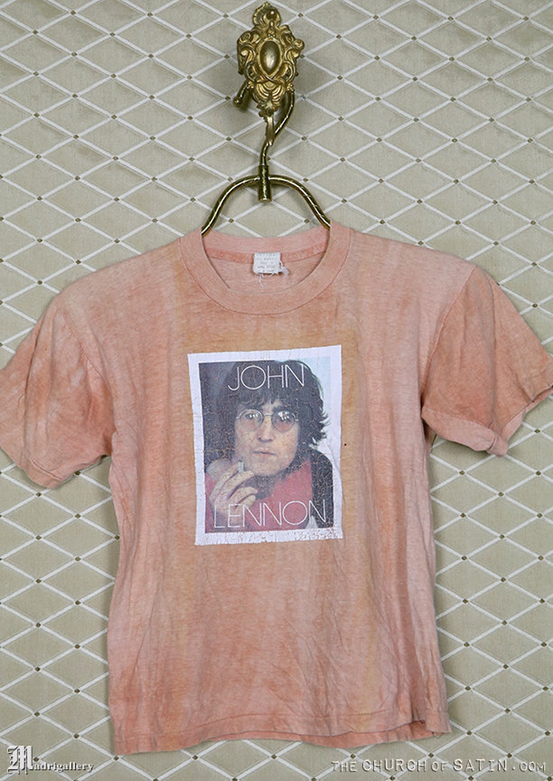 Jone Lenon Yoko Ono art Vtg tee 1999