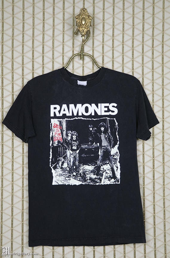 The Ramones t shirt, vintage rare tee, hardcore p… - image 1