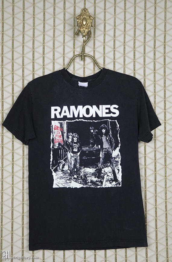 The Ramones T Shirt, Vintage Rare Tee, Hardcore Punk, Punk Rock T