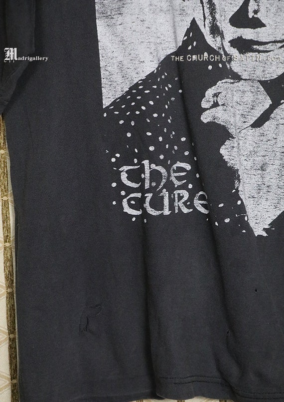 The Cure t-shirt, vintage rare black tee shirt, R… - image 5