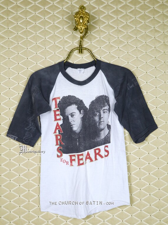 Tears for Fears tour tshirt, vintage rare new wave s… Gem