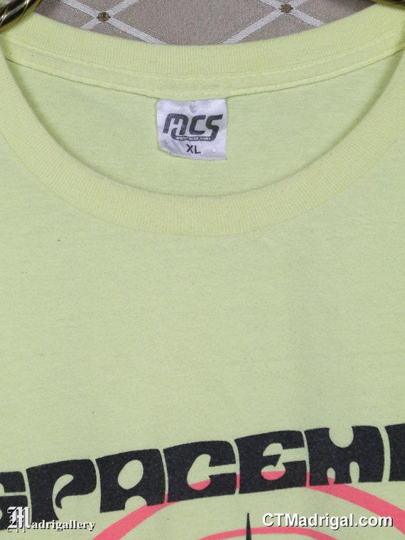 Spacemen 3 t-shirt, vintage rare faded yellow tee… - image 5