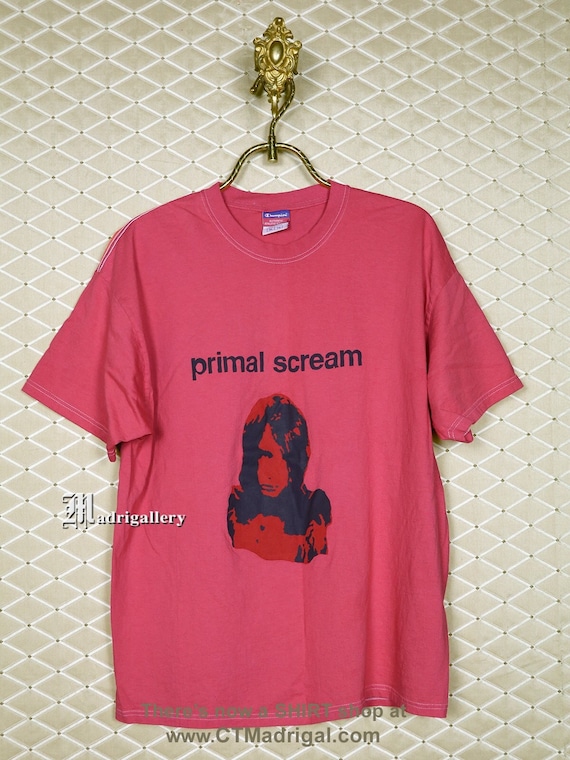 PRIMAL SCREAM ビンテージバンドTシャツ オアシス ブラー RIDE PRIMAL SCREAM ビンテージバンドTシャツ オアシス ブラー RIDE