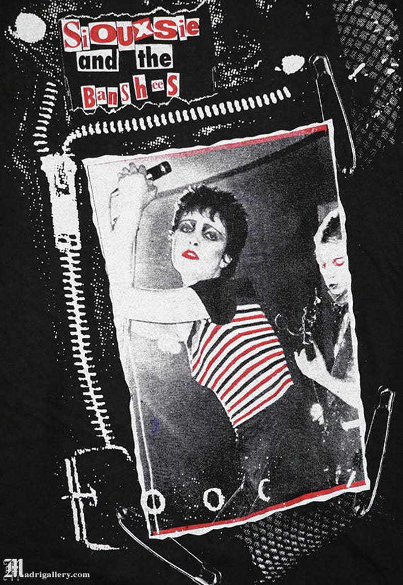 T-shirt Siouxsie And The Banshees - Caleidoscopio - Gildan 100% Cotone