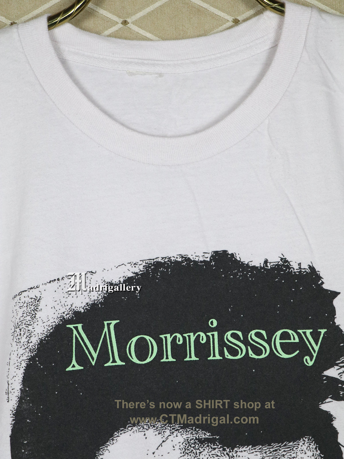 モリッシーTシャツ、1991年ツアーTシャツ、スミスのヴィンテージ