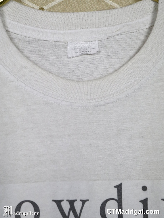 Slowdive Shirt, Vintage Rare T-shirt Tee Shirt, Shoegaze Cocteau