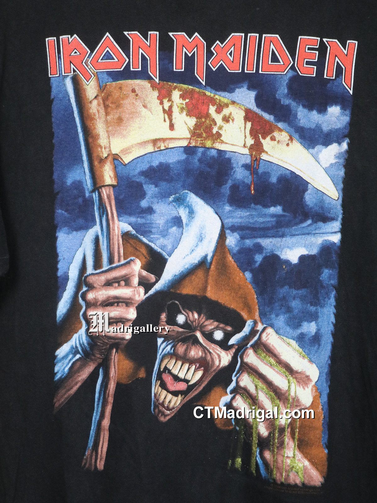 Iron Maiden Shirt, Year of the Beast T-shirt, Vintage Rare Faded