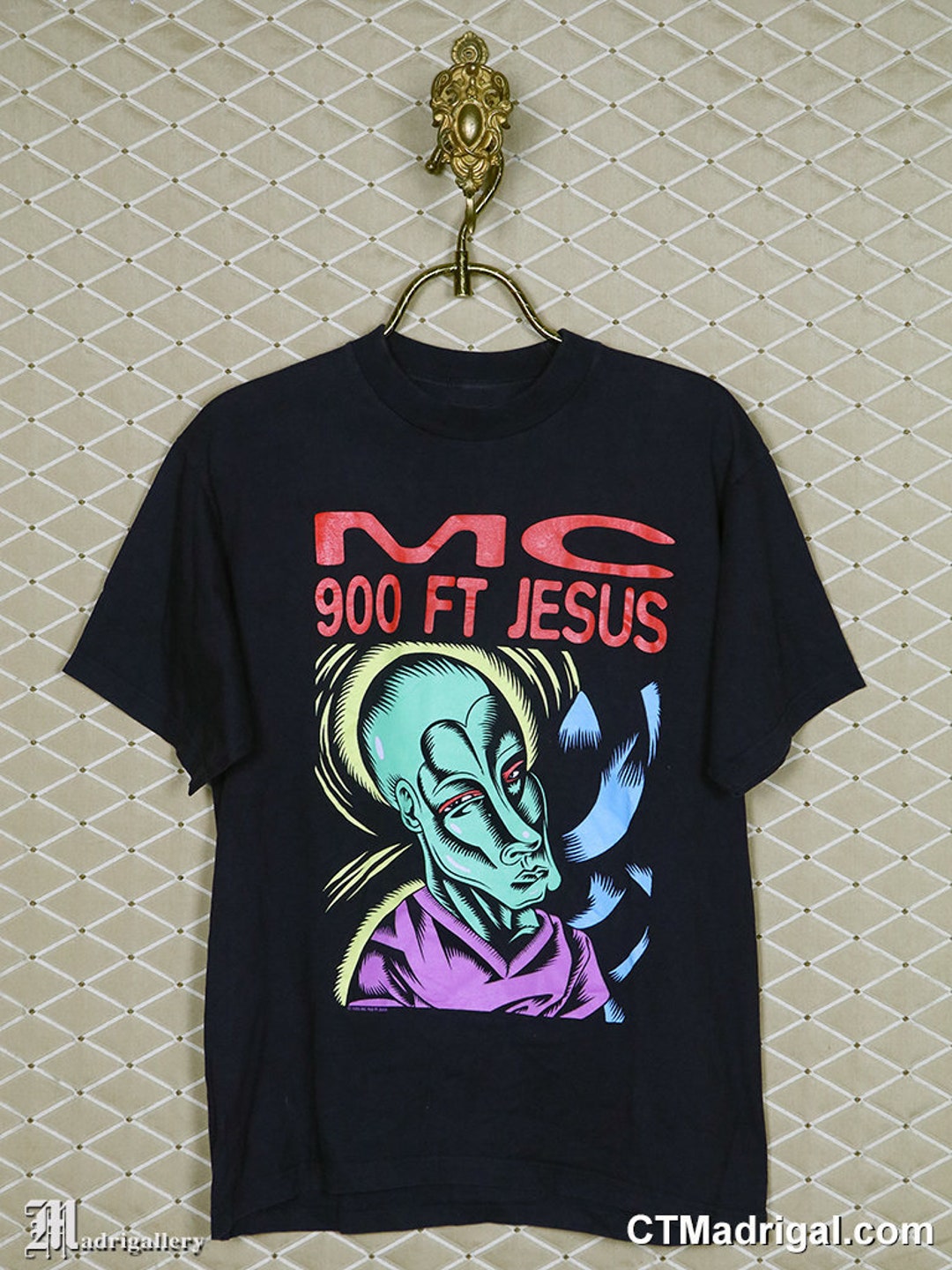MC 900 Ft Jesus Shirt, Vintage Rare Tour T-shirt NIN Daft Punk