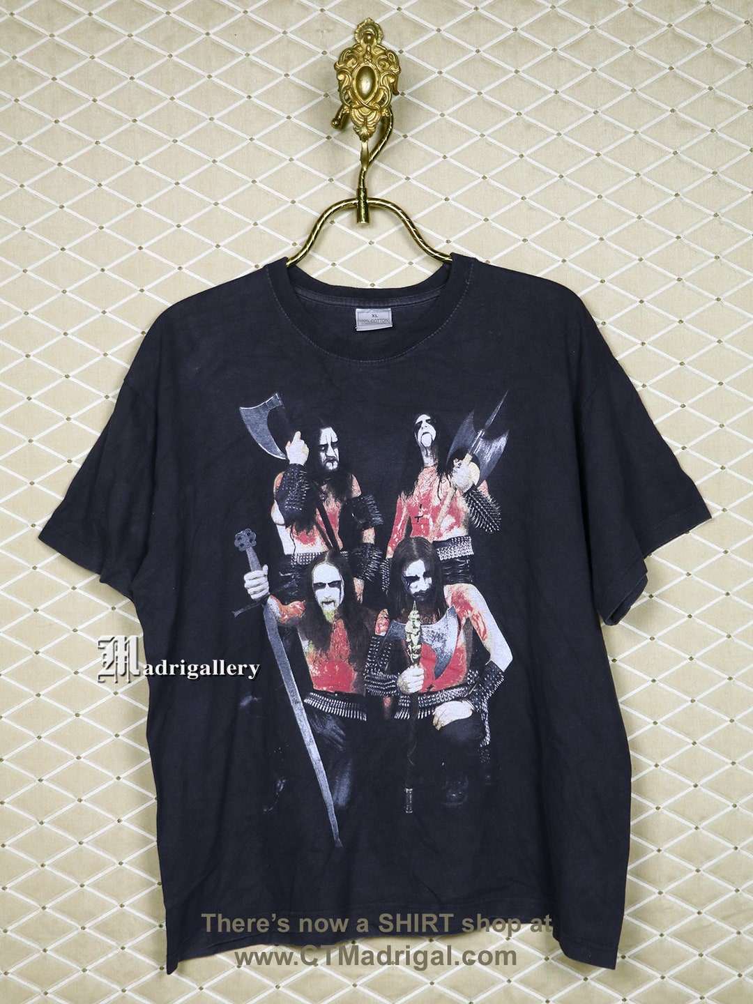 Dark Funeral Shirt, Vintage Rare Black Metal Death Marduk Immortal