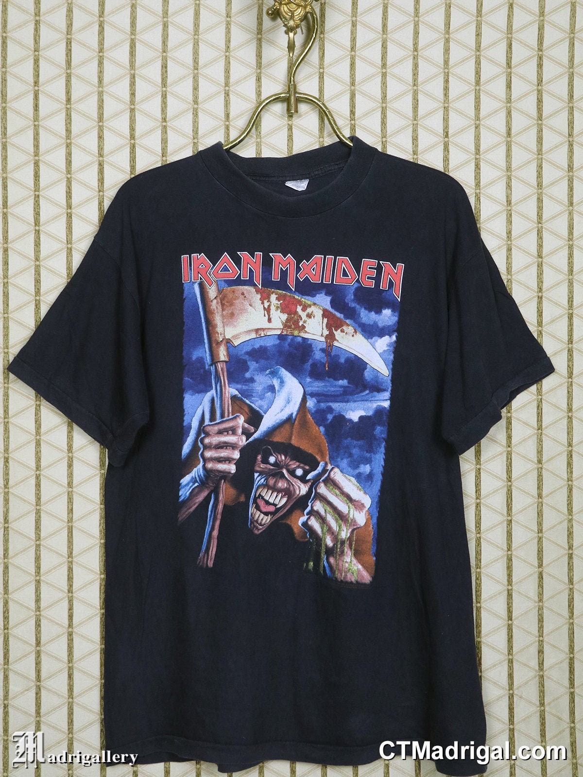 Iron Maiden Shirt Year of the Beast T-shirt Vintage Rare 