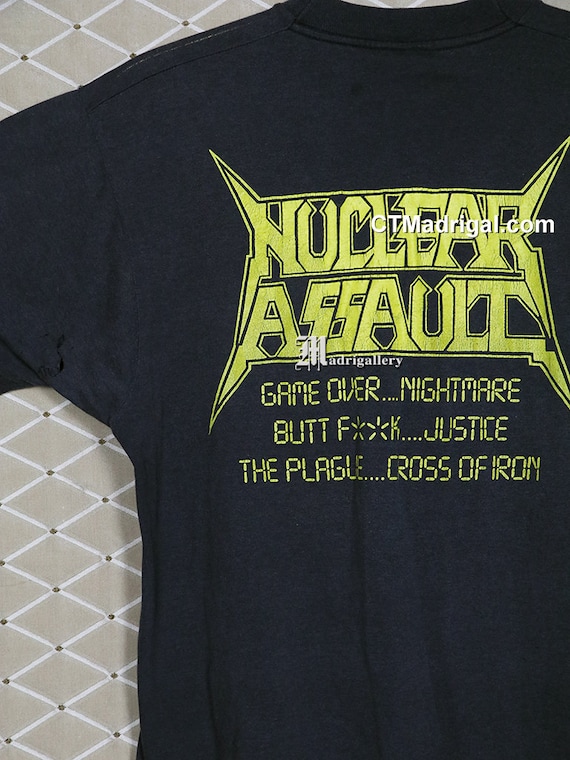 Nuclear Assault シャツ ヴィンテージ レア Tシャツ ソフト 薄手