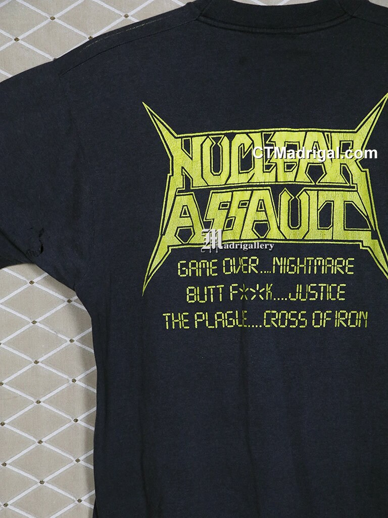 Nuclear Assault シャツ ヴィンテージ レア Tシャツ ソフト 薄手