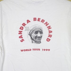Sandra Bernhard t-shirt, Ramones Iggy Pop John Waters Warhol Patti Smith Joan Jett Blondie Lou Reed Peaches Cho gay queer lgbtq