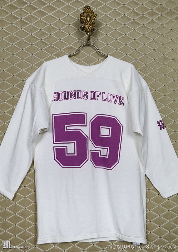 Kate Bush t-shirt, vintage rare Hounds of Love whi