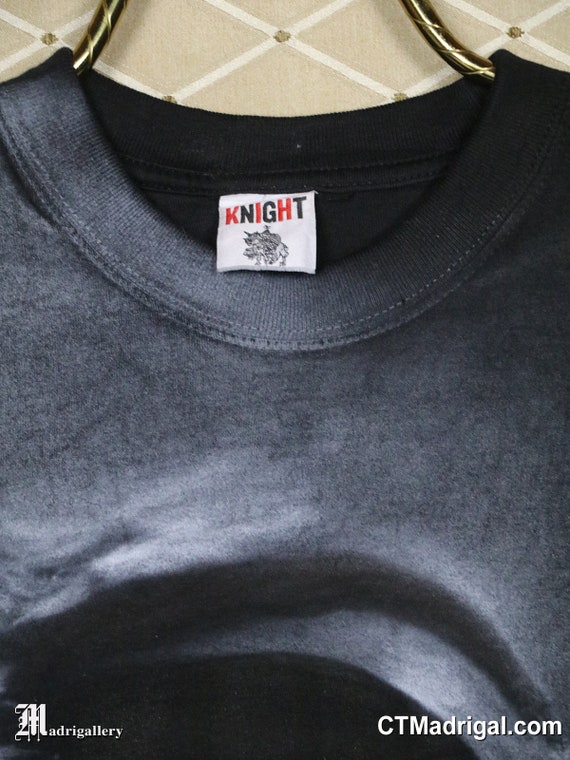 Halloween shirt horror movie airbrush T-shirt Mic… - image 4