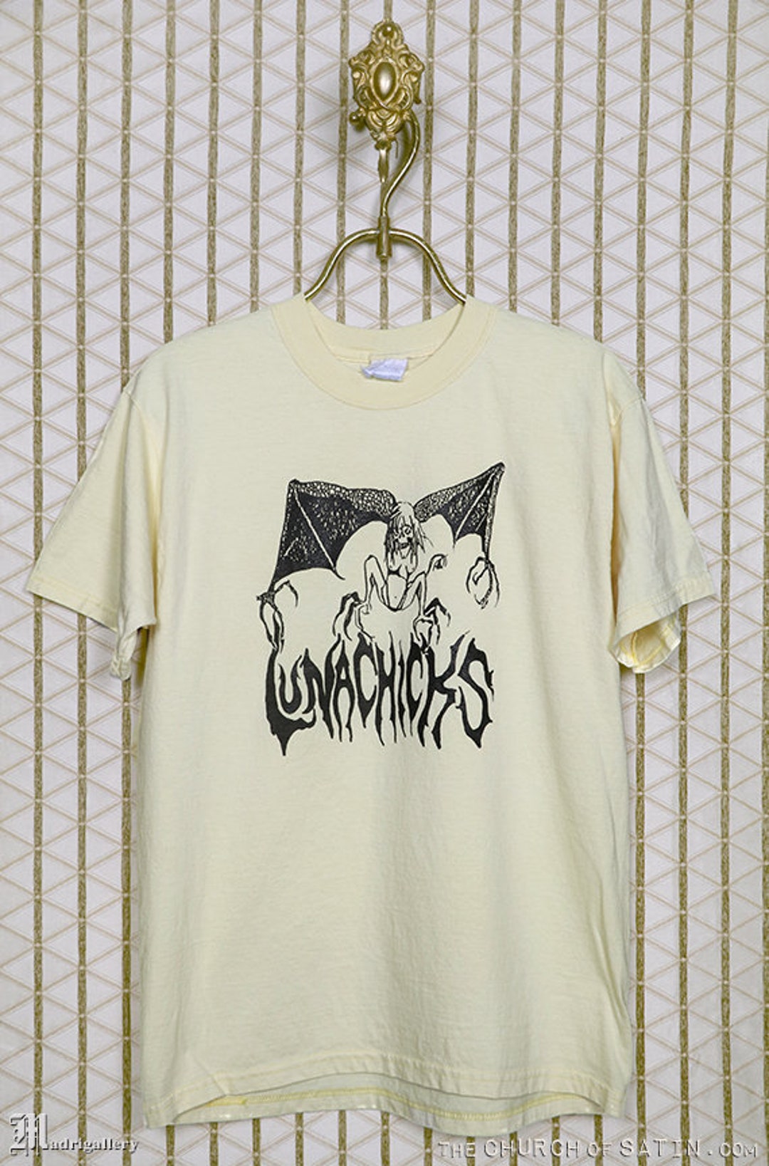 90s lunachicks Ｔシャツ　usa製 Lunachicks T-shirt, Hardcore Punk Rock T-shirt Riot Grrrl Girl L7