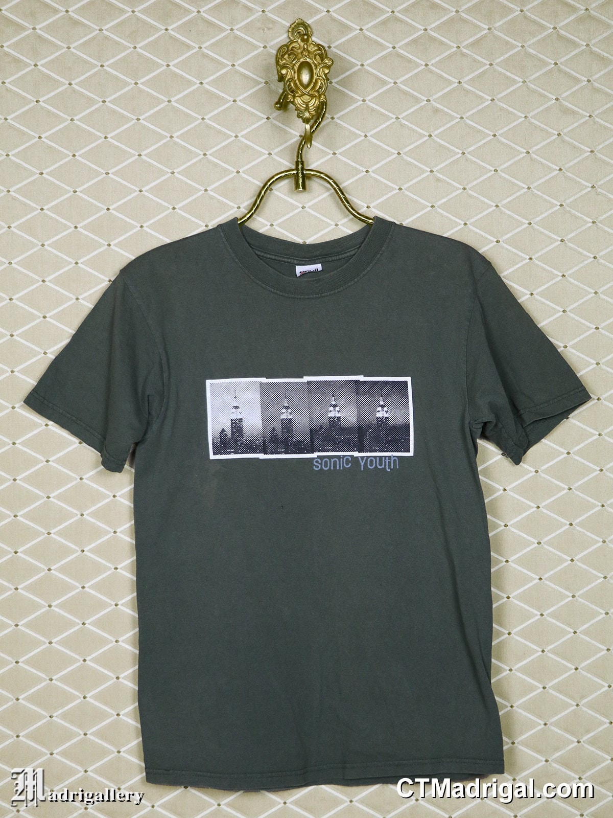 Sonic Youth 'Flower' Tシャツ 90s Sonic Youth Flower T-shirt – Bingo Merch