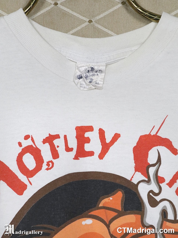 Motley Crue shirt vintage rare t-shirt, Kiss W.A.… - image 4