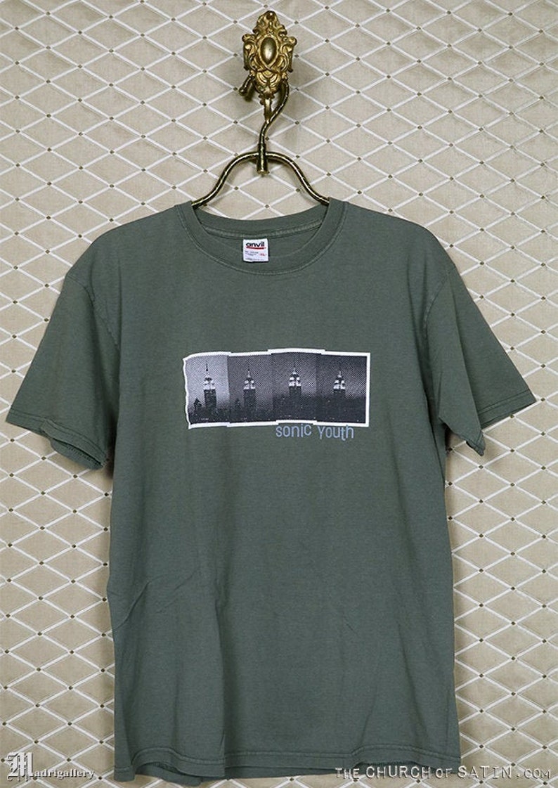 Sonic Youth Shirt Vintage Rare Tshirt My Bloody Valentine Etsy