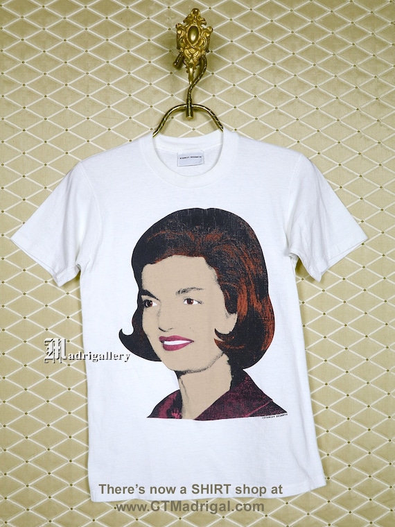 Jacqueline Kennedy Shirt Stanley Desantis T-shirt White RBG Andy
