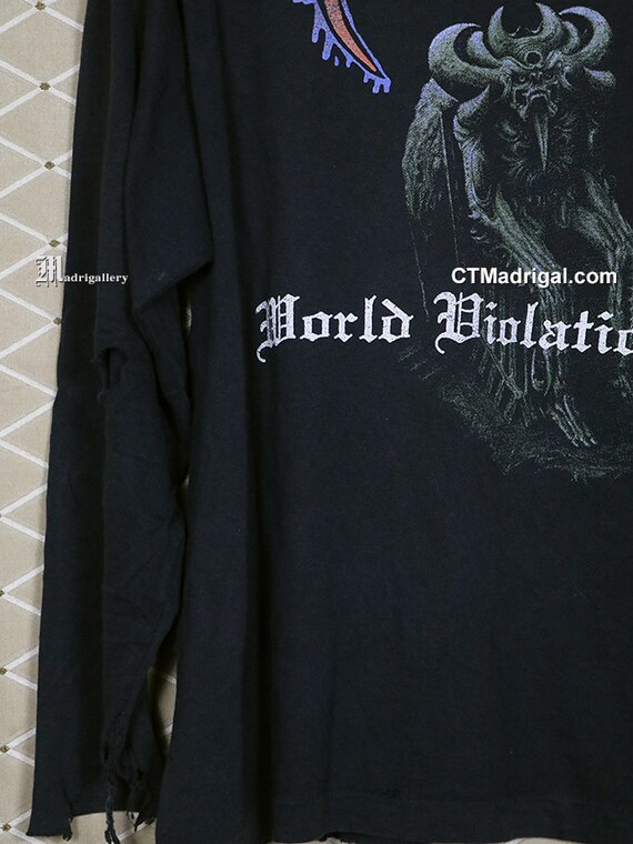 Benediction Tour T-shirt Possessed Obituary Autopsy Morbid