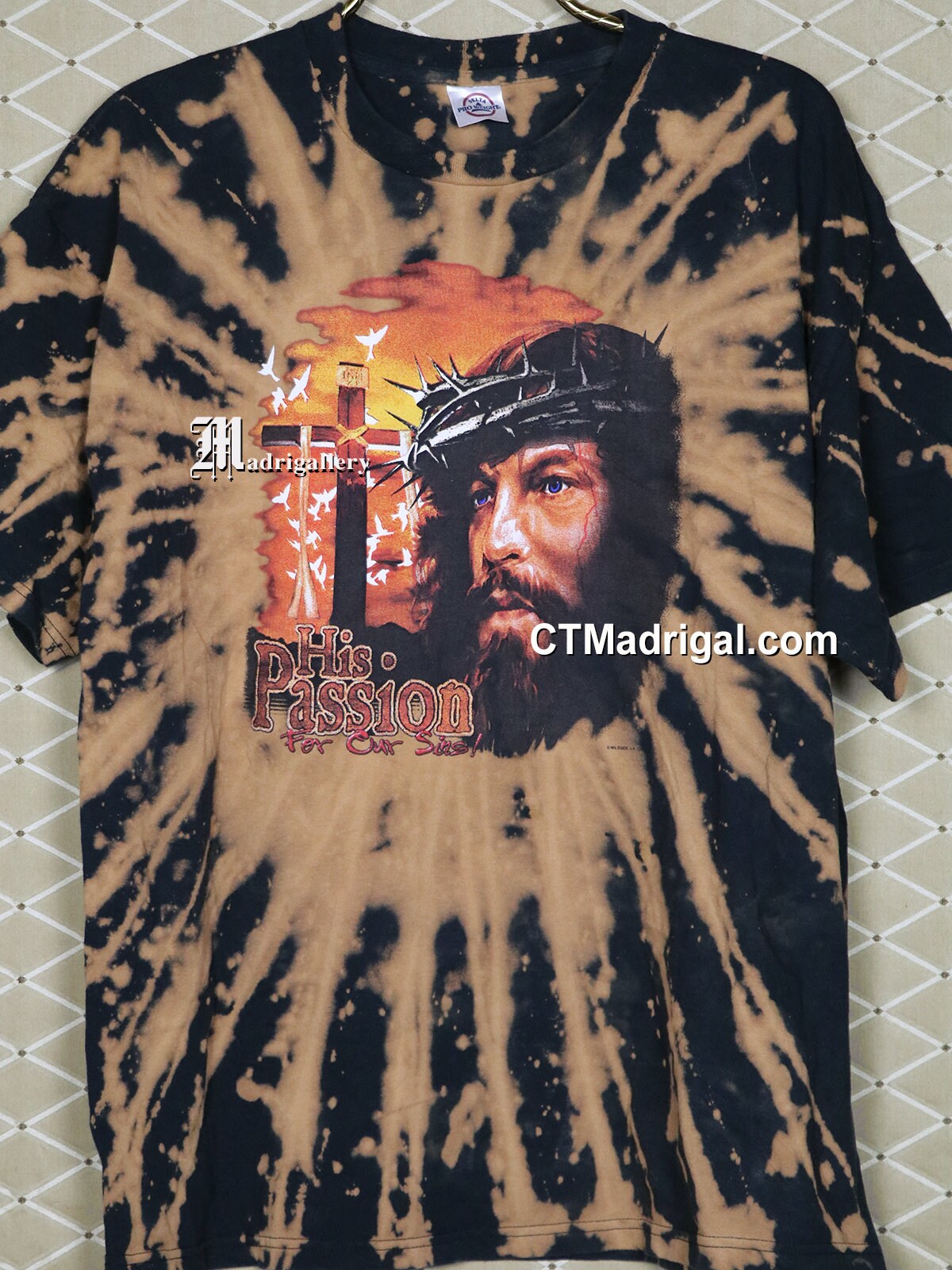 Jesus Christ T-shirt Vintage Shirt Goth Punk Madonna Morrissey God