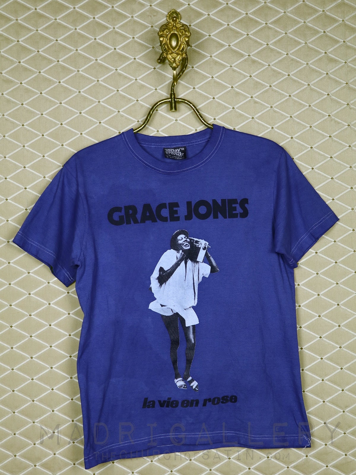 Grace Jones T-shirt, Vintage Rare Shirt, Siouxsie Sylvester Salt-n