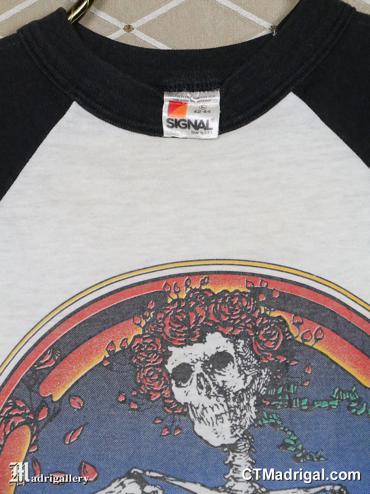 Grateful Dead T-shirt, 1980s White Tee, Janice Joplin Doors