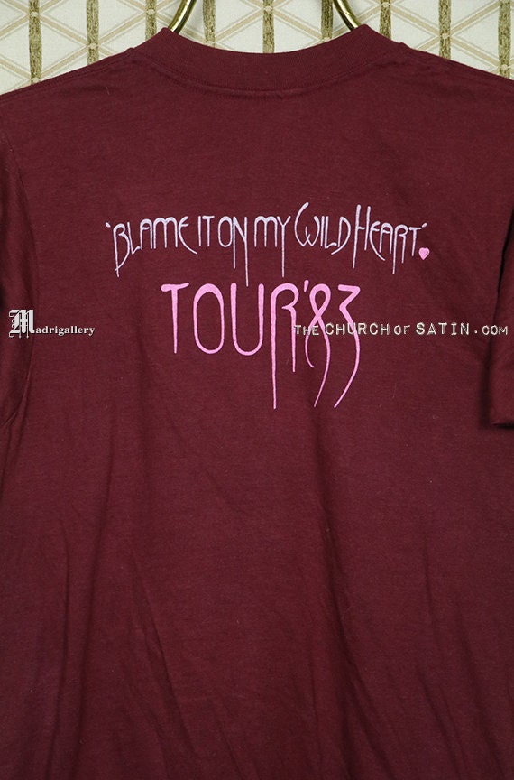 レア Stevie Nicks 1983年ツアーTシャツ Stevie Nicks Concert Tour Shirt, Fleetwood Mac, Vintage 1983