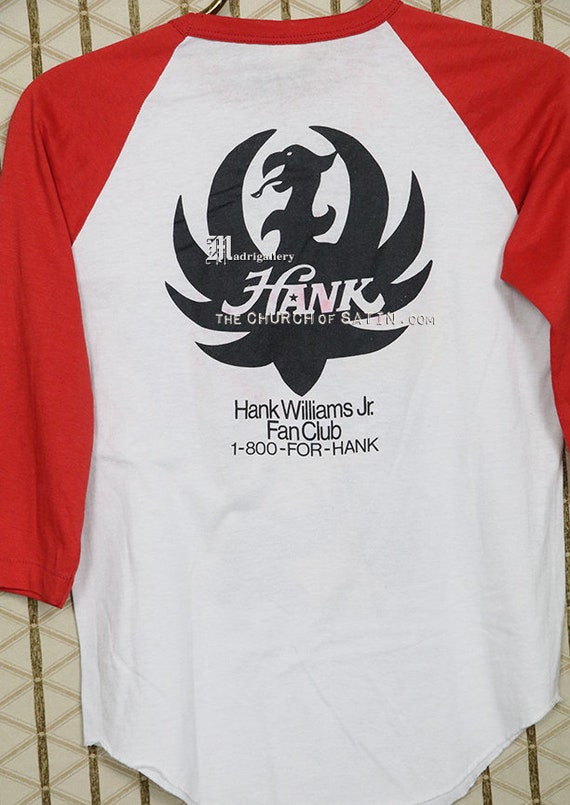 Hank Williams Jr t-shirt, vintage rare soft thin … - image 6