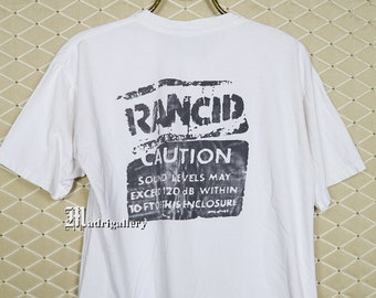 Rancid Shirt, Vintage Rare T-shirt Punk Rock, Fugazi Dead Kennedys
