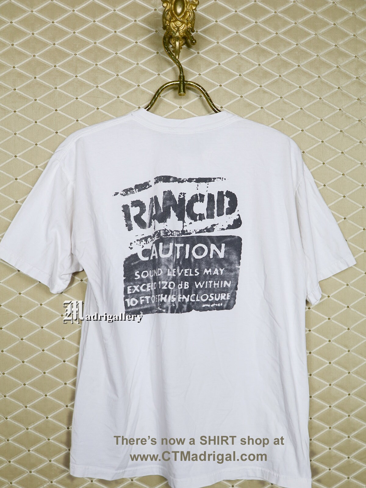 ランシドシャツ、ヴィンテージレアTシャツパンクロック、フガジ