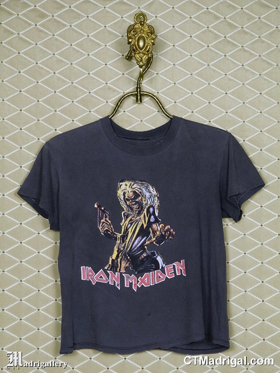 Iron Maiden Shirt, Killers World Tour T-shirt, Soft Thin, Megadeth