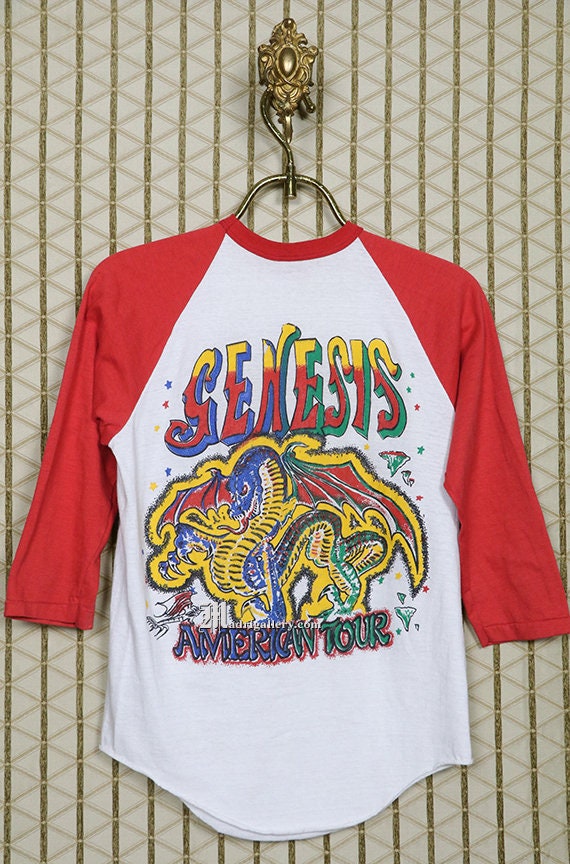 Genesis T-shirt, Peter Gabriel, Pink Floyd Rush Yes, Vintage Rare