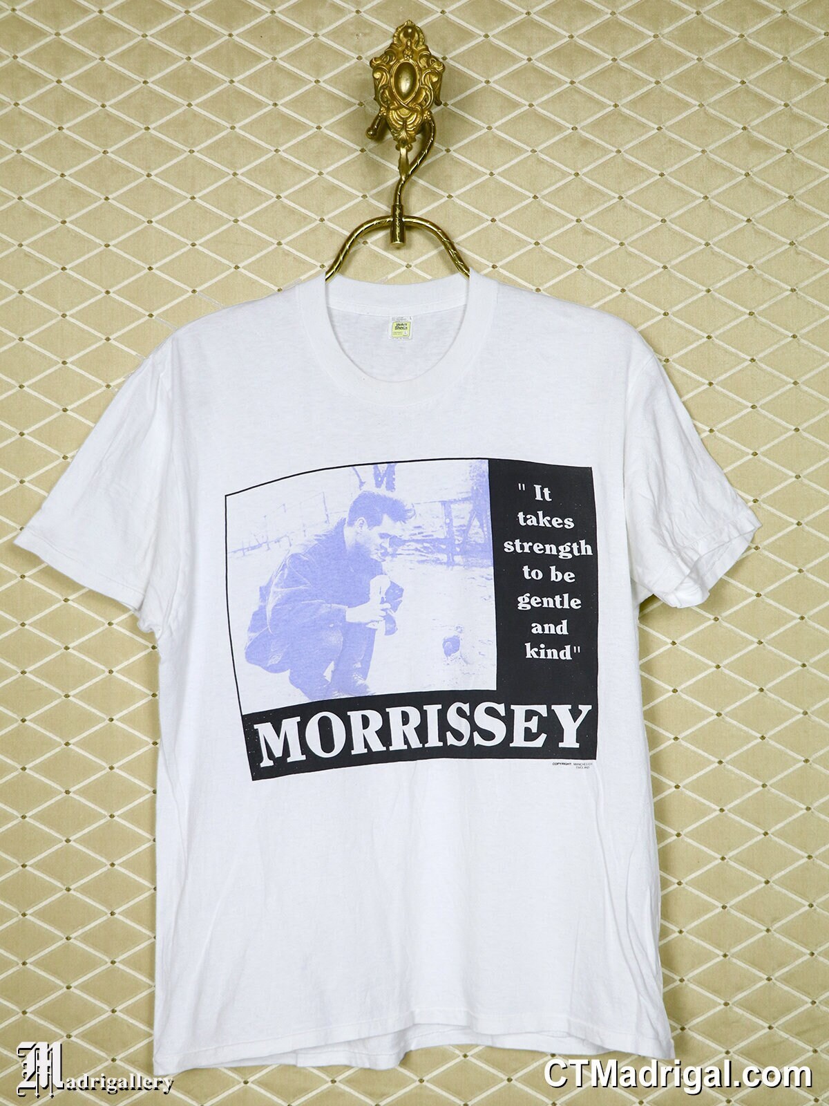 Morrissey T-shirt, Smiths Vintage Rare Shirt, Joy Division Cure