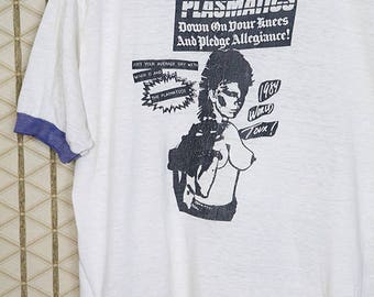 Plasmatics Wendy O Williams Vintage Rare T-shirt Joan Jett 