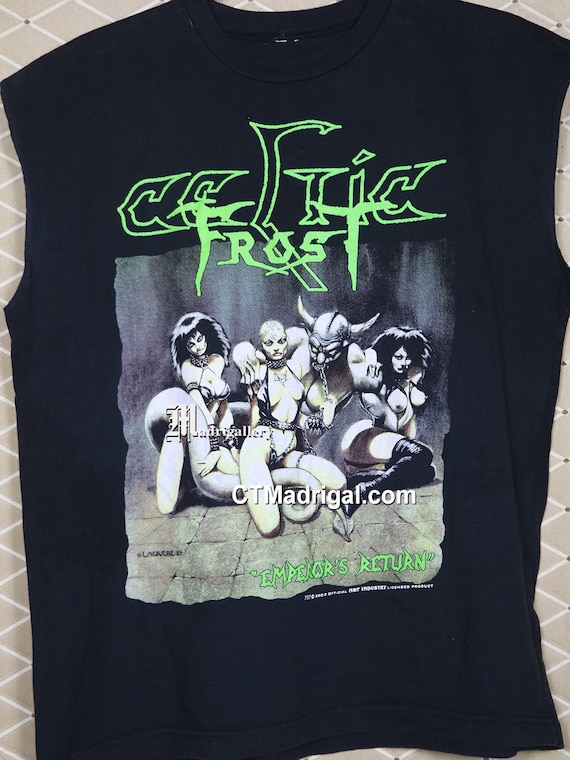 CELTIC FROST Tシャツ Celtic Frost T-shirt Vintage Rare Sleeveless Shirt Bathory